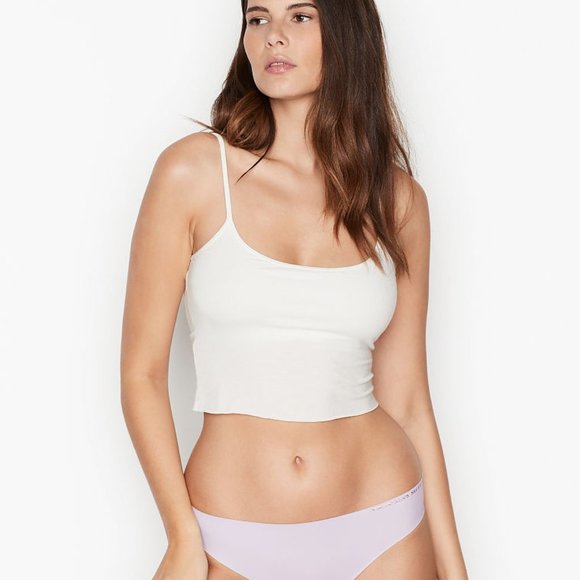 NWT VS No-Show High-Leg Cheeky Panty Light Purple - Picture 8 of 15